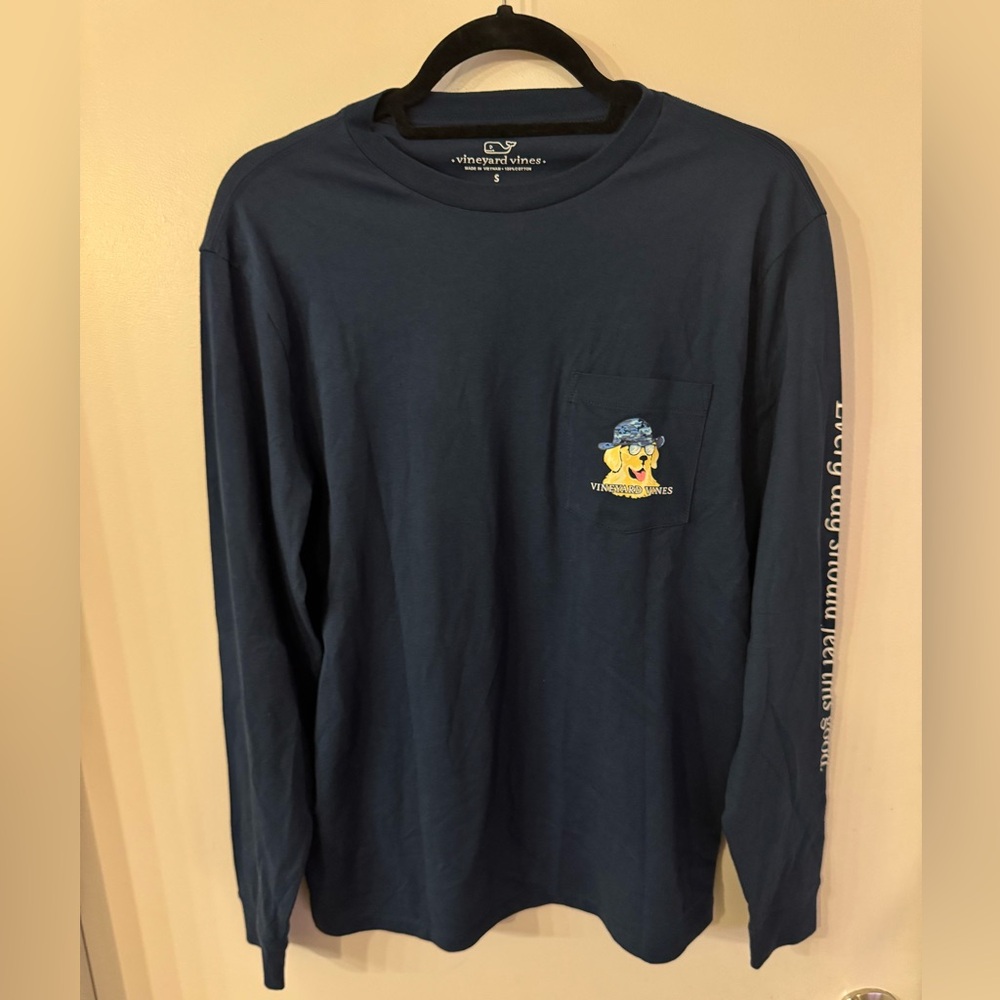 Vineyard Vines Men Small Life of the Pawty LS Shirt NWT